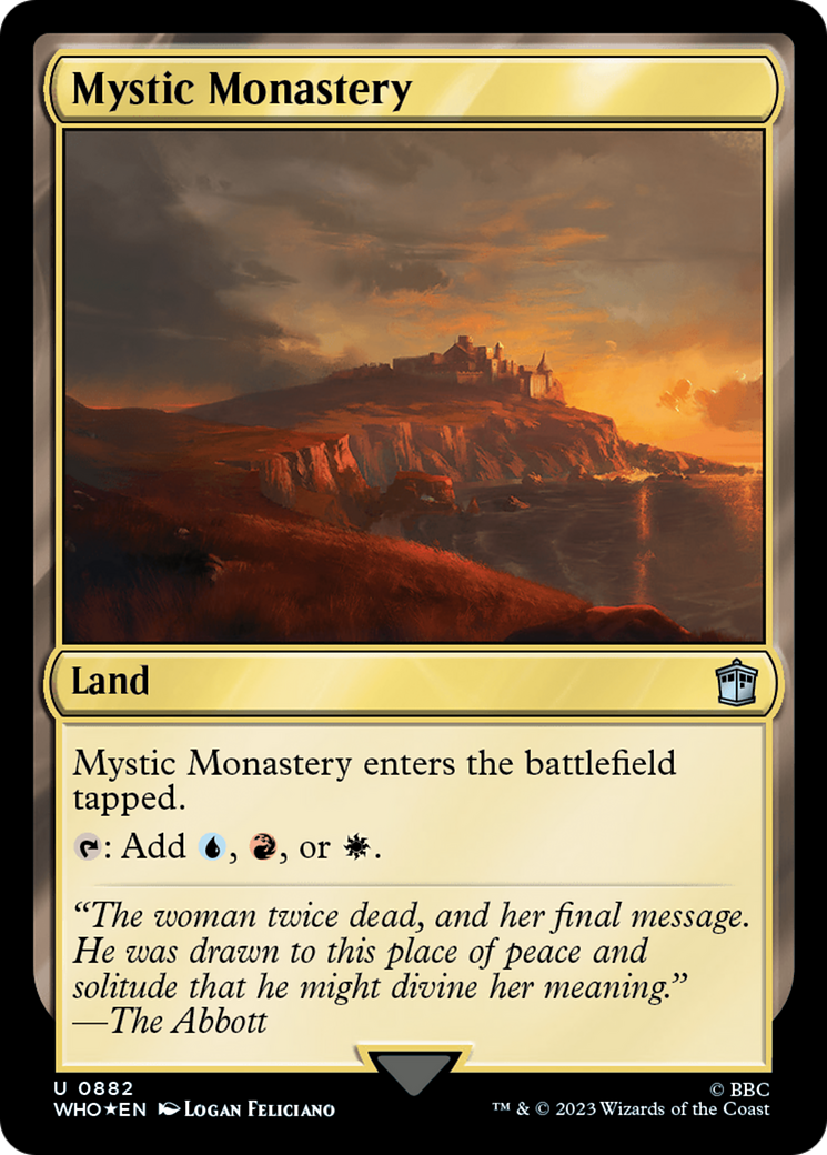Mystic Monastery (Surge Foil) [Doctor Who] | Play N Trade Winnipeg