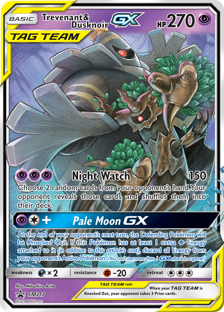 Trevenant & Dusknoir GX (SM217) [Sun & Moon: Black Star Promos] | Play N Trade Winnipeg