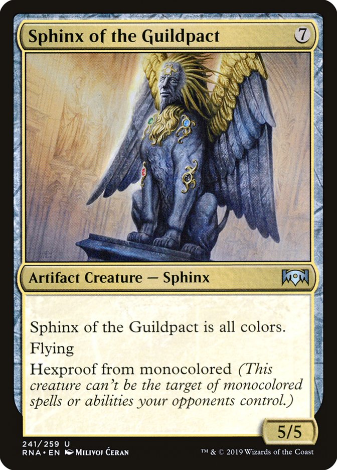 Sphinx of the Guildpact [Ravnica Allegiance] | Play N Trade Winnipeg