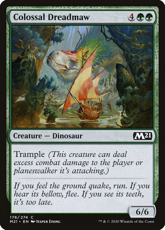 Colossal Dreadmaw [Core Set 2021] | Play N Trade Winnipeg