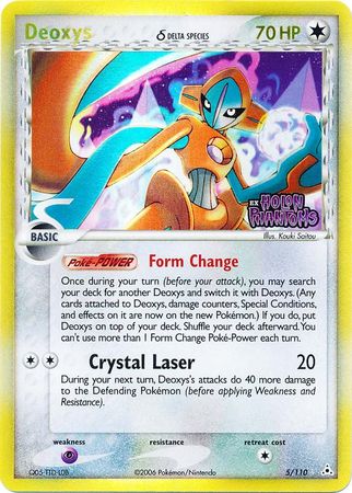 Deoxys (5/110) (Delta Species) (Stamped) [EX: Holon Phantoms] | Play N Trade Winnipeg