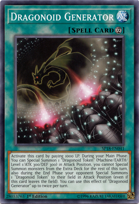 Dragonoid Generator [SP18-EN041] Common | Play N Trade Winnipeg