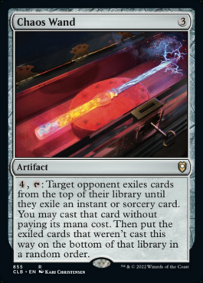 Chaos Wand [Commander Legends: Battle for Baldur's Gate] | Play N Trade Winnipeg