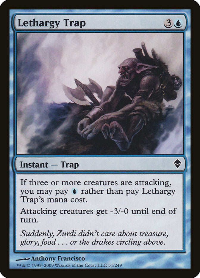 Lethargy Trap [Zendikar] | Play N Trade Winnipeg