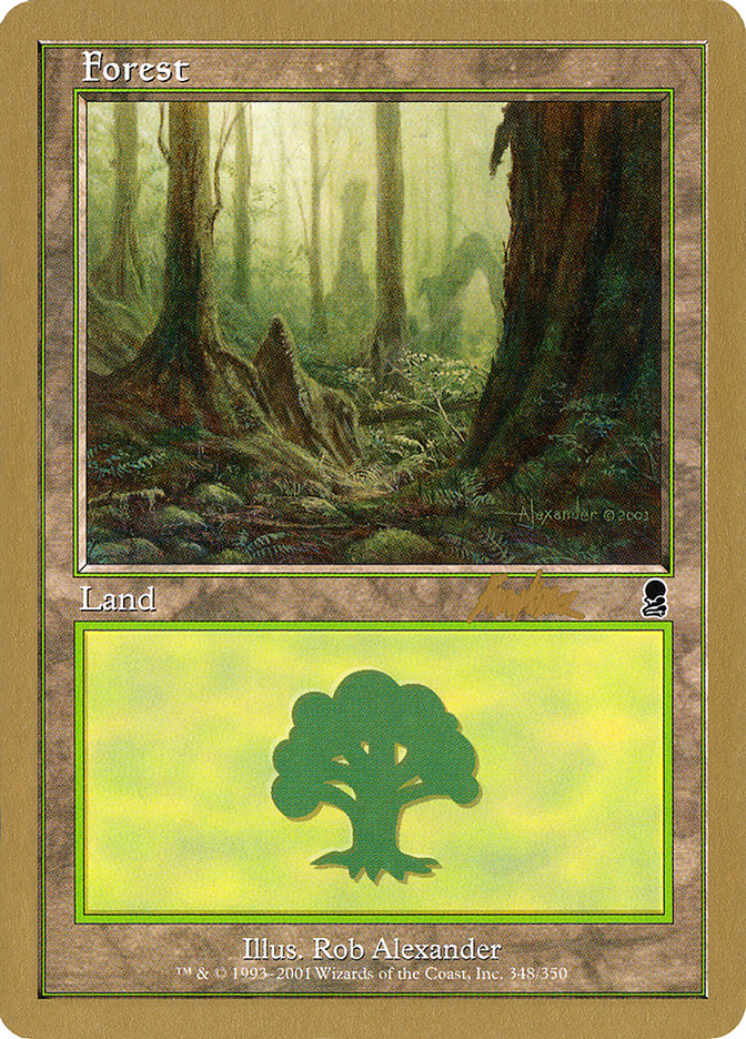 Forest (bk348) (Brian Kibler) [World Championship Decks 2002] | Play N Trade Winnipeg