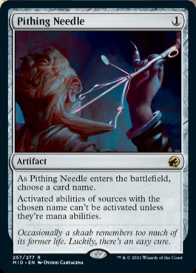 Pithing Needle [Innistrad: Midnight Hunt] | Play N Trade Winnipeg
