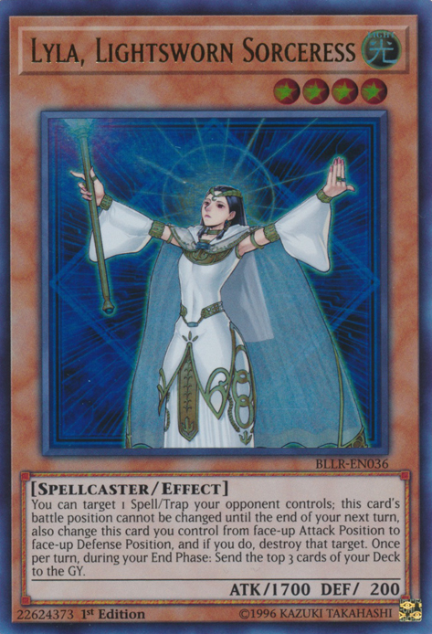 Lyla, Lightsworn Sorceress [BLLR-EN036] Ultra Rare | Play N Trade Winnipeg