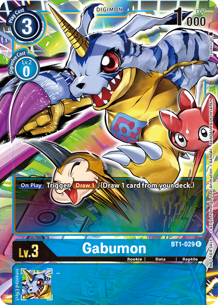 Gabumon [BT1-029] (Alternate Art) [Release Special Booster Ver.1.0] | Play N Trade Winnipeg