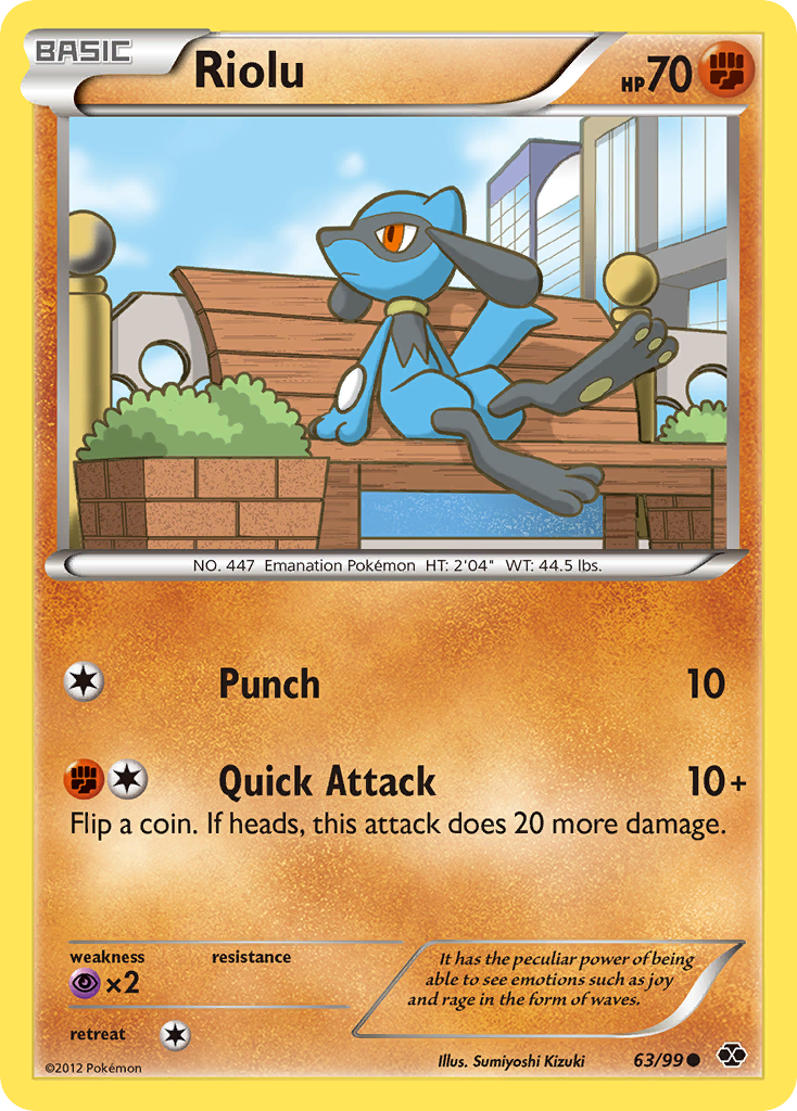 Riolu (63/99) [Black & White: Next Destinies] | Play N Trade Winnipeg