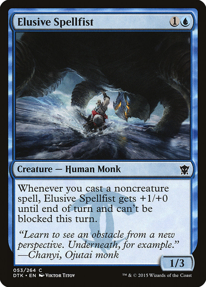 Elusive Spellfist [Dragons of Tarkir] | Play N Trade Winnipeg