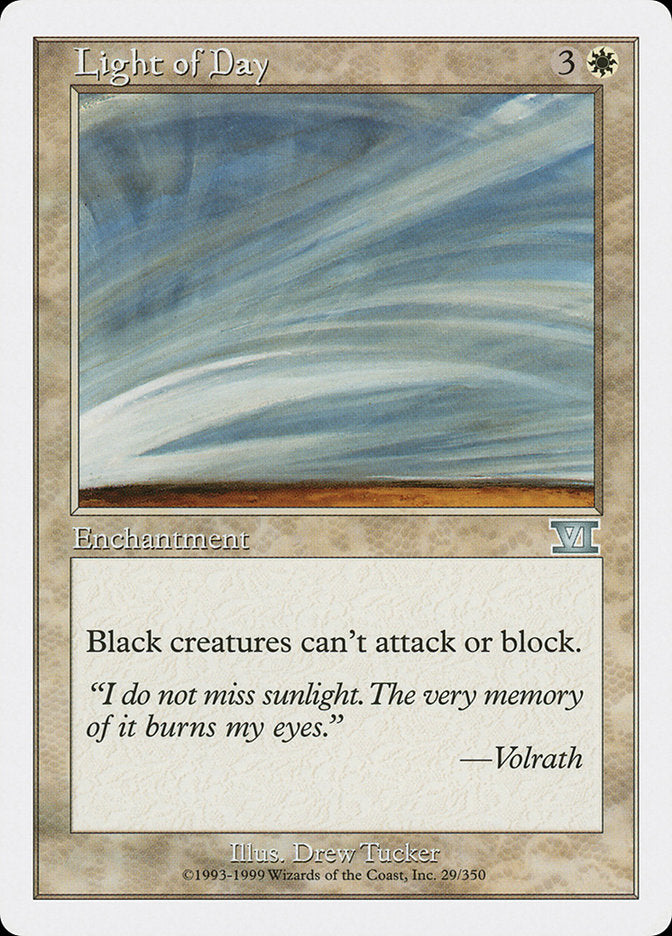 Light of Day [Classic Sixth Edition] | Play N Trade Winnipeg