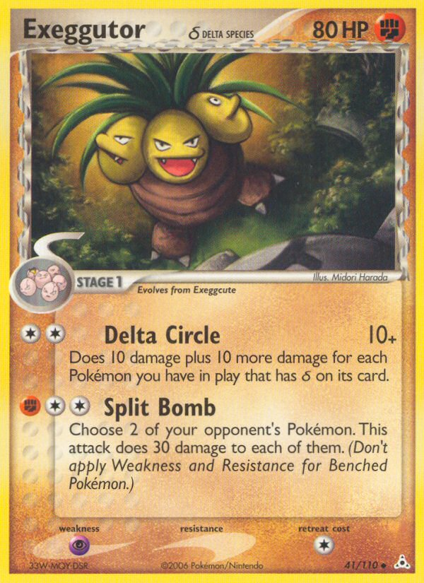 Exeggutor (41/110) (Delta Species) [EX: Holon Phantoms] | Play N Trade Winnipeg