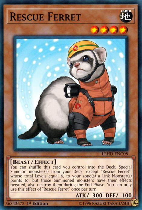 Rescue Ferret [LEHD-ENC08] Common | Play N Trade Winnipeg