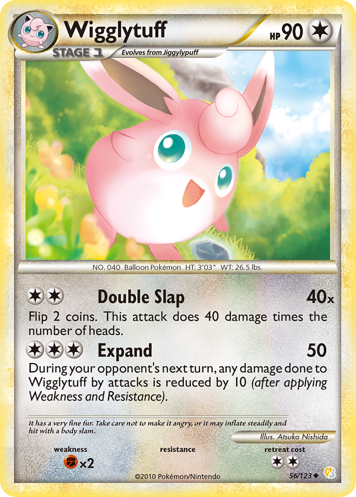 Wigglytuff (56/123) [HeartGold & SoulSilver: Base Set] | Play N Trade Winnipeg