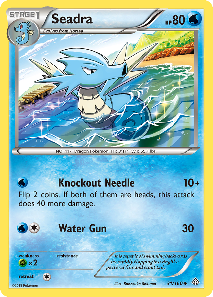 Seadra (31/160) [XY: Primal Clash] | Play N Trade Winnipeg