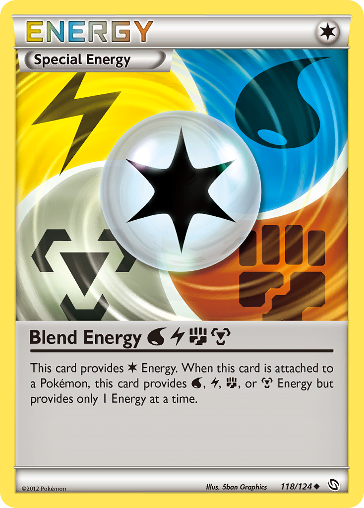 Blend Energy WaterLightningFightingMetal (118/124) [Black & White: Dragons Exalted] | Play N Trade Winnipeg