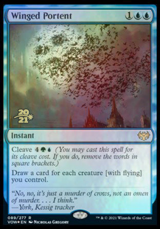 Winged Portent [Innistrad: Crimson Vow Prerelease Promos] | Play N Trade Winnipeg