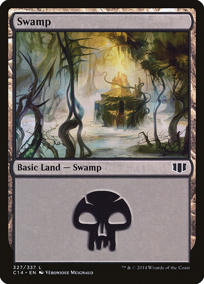 Swamp (327) [Commander 2014] | Play N Trade Winnipeg