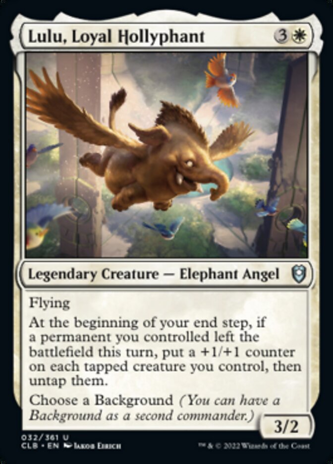 Lulu, Loyal Hollyphant [Commander Legends: Battle for Baldur's Gate] | Play N Trade Winnipeg