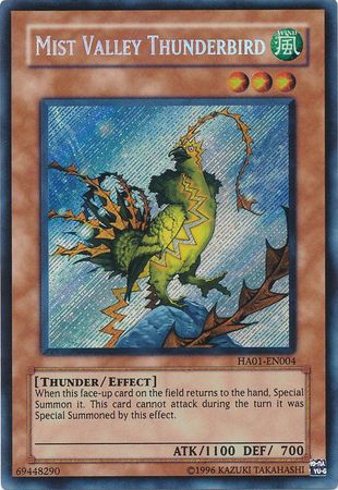 Mist Valley Thunderbird [HA01-EN004] Secret Rare | Play N Trade Winnipeg