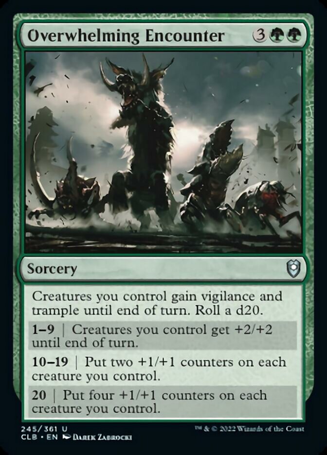 Overwhelming Encounter [Commander Legends: Battle for Baldur's Gate] | Play N Trade Winnipeg
