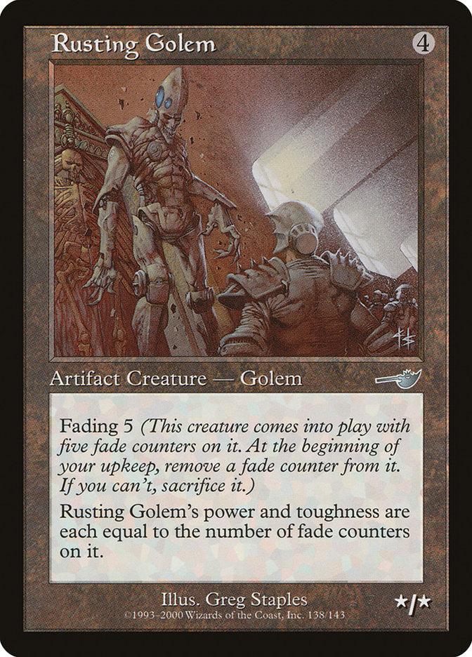 Rusting Golem [Nemesis] | Play N Trade Winnipeg