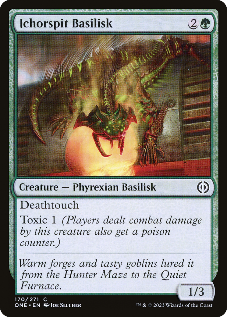 Ichorspit Basilisk [Phyrexia: All Will Be One] | Play N Trade Winnipeg