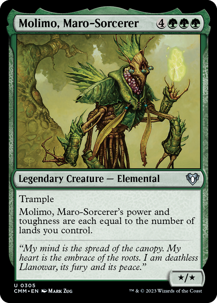 Molimo, Maro-Sorcerer [Commander Masters] | Play N Trade Winnipeg