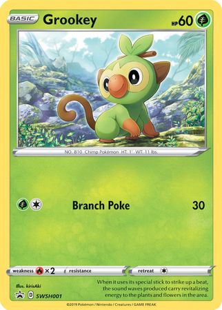 Grookey (SWSH001) [Sword & Shield: Black Star Promos] | Play N Trade Winnipeg