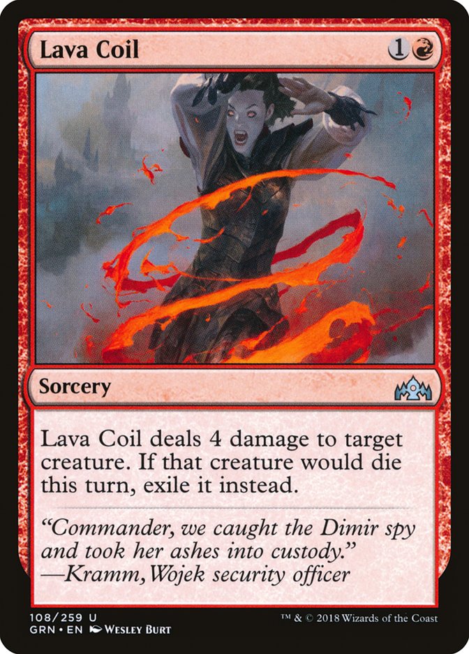 Lava Coil [Guilds of Ravnica] | Play N Trade Winnipeg