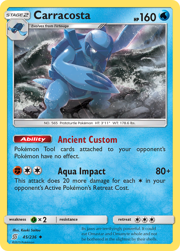 Carracosta (45/236) [Sun & Moon: Unified Minds] | Play N Trade Winnipeg