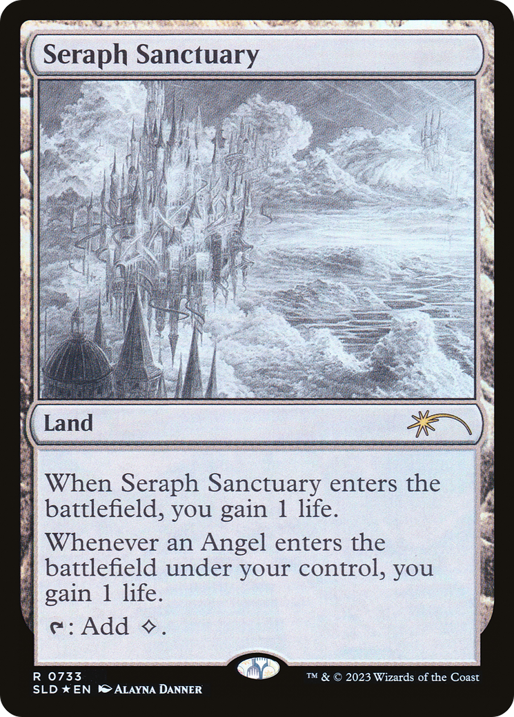 Seraph Sanctuary (Sketch) [Secret Lair Drop Promos] | Play N Trade Winnipeg