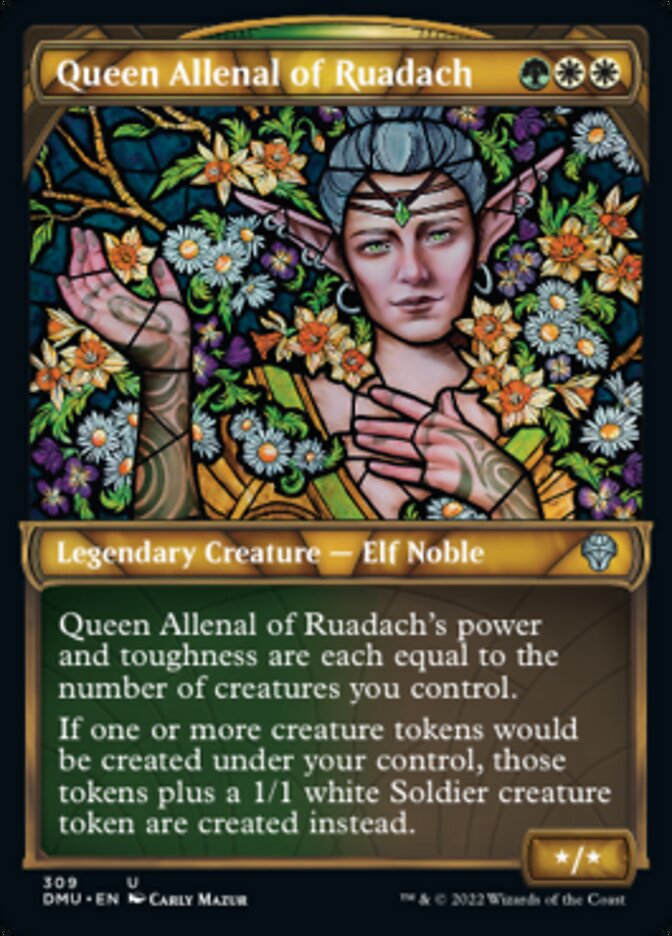 Queen Allenal of Ruadach (Showcase) [Dominaria United] | Play N Trade Winnipeg