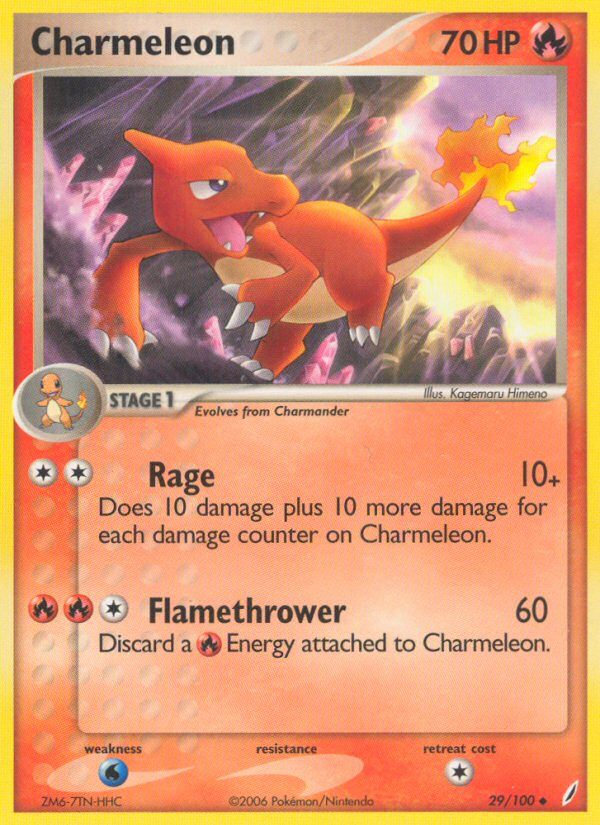 Charmeleon (29/100) [EX: Crystal Guardians] | Play N Trade Winnipeg