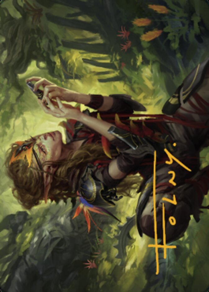 Meria, Scholar of Antiquity Art Card (Gold-Stamped Signature) [Dominaria United Art Series] | Play N Trade Winnipeg