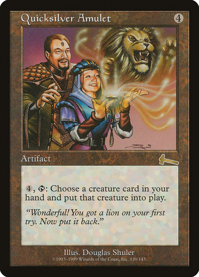 Quicksilver Amulet [Urza's Legacy] | Play N Trade Winnipeg