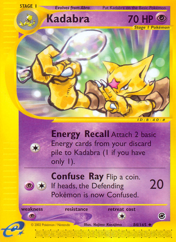 Kadabra (84/165) [Expedition: Base Set] | Play N Trade Winnipeg