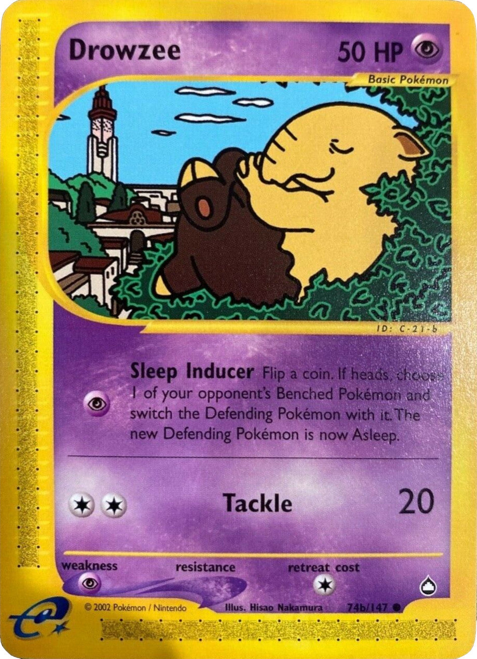 Drowzee (74b/147) [Aquapolis] | Play N Trade Winnipeg