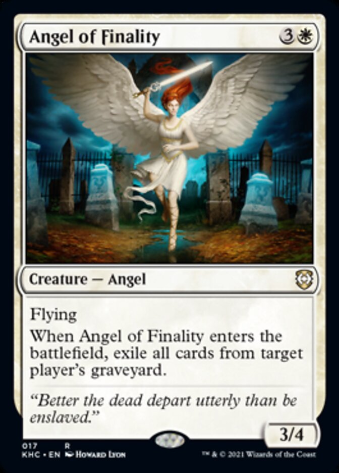 Angel of Finality [Kaldheim Commander] | Play N Trade Winnipeg