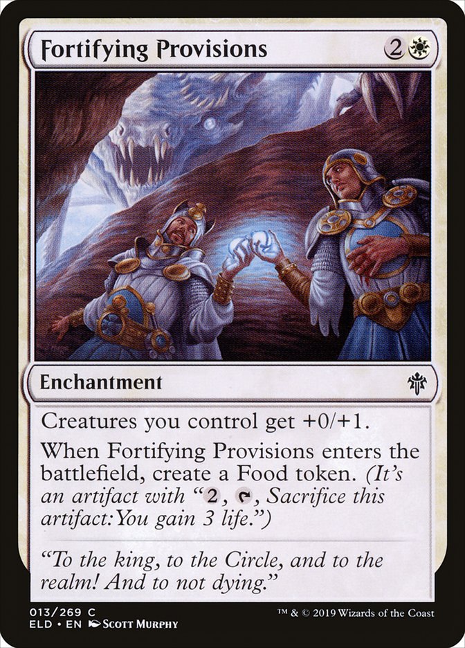 Fortifying Provisions [Throne of Eldraine] | Play N Trade Winnipeg