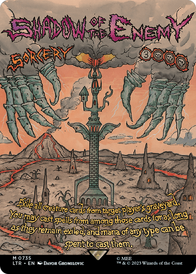 Shadow of the Enemy (Borderless Poster) [The Lord of the Rings: Tales of Middle-Earth] | Play N Trade Winnipeg