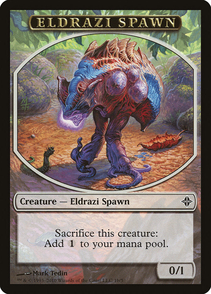 Eldrazi Spawn (1b/5) [Rise of the Eldrazi Tokens] | Play N Trade Winnipeg