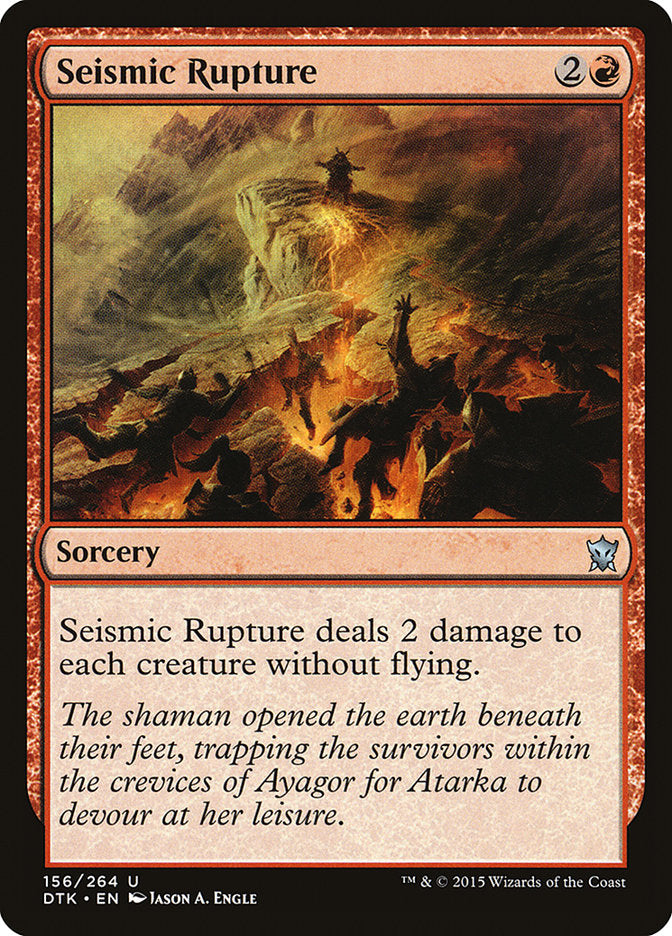 Seismic Rupture [Dragons of Tarkir] | Play N Trade Winnipeg