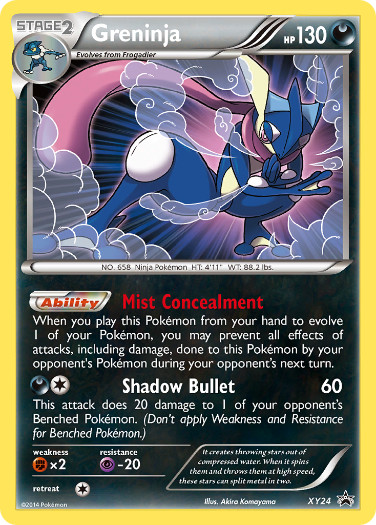 Greninja (XY24) [XY: Black Star Promos] | Play N Trade Winnipeg