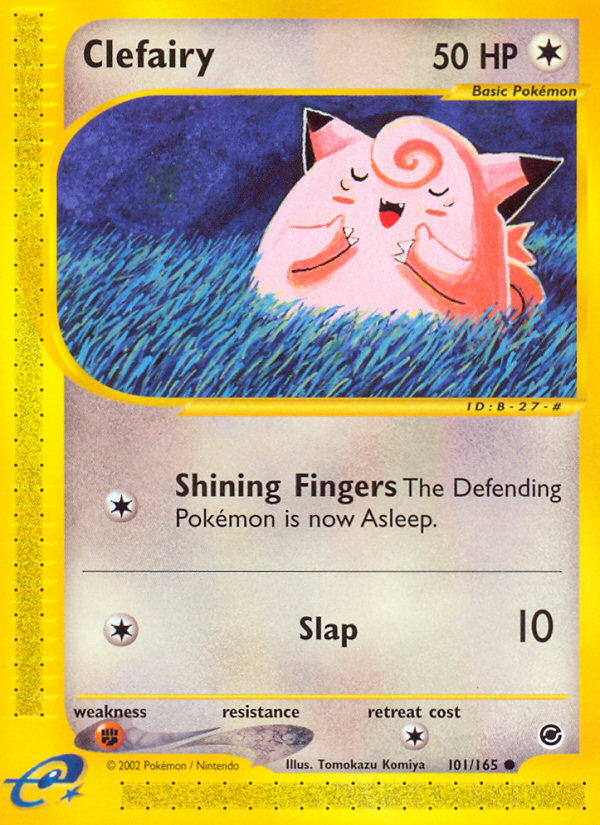 Clefairy (101/165) [Expedition: Base Set] | Play N Trade Winnipeg