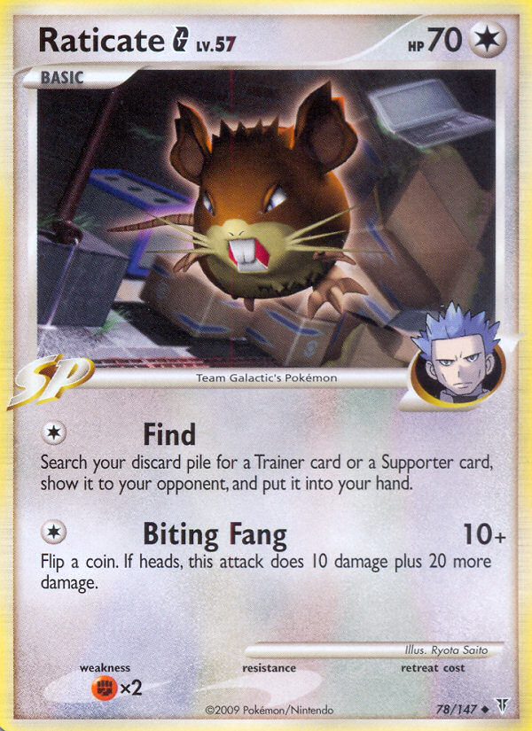 Raticate G (78/147) [Platinum: Supreme Victors] | Play N Trade Winnipeg