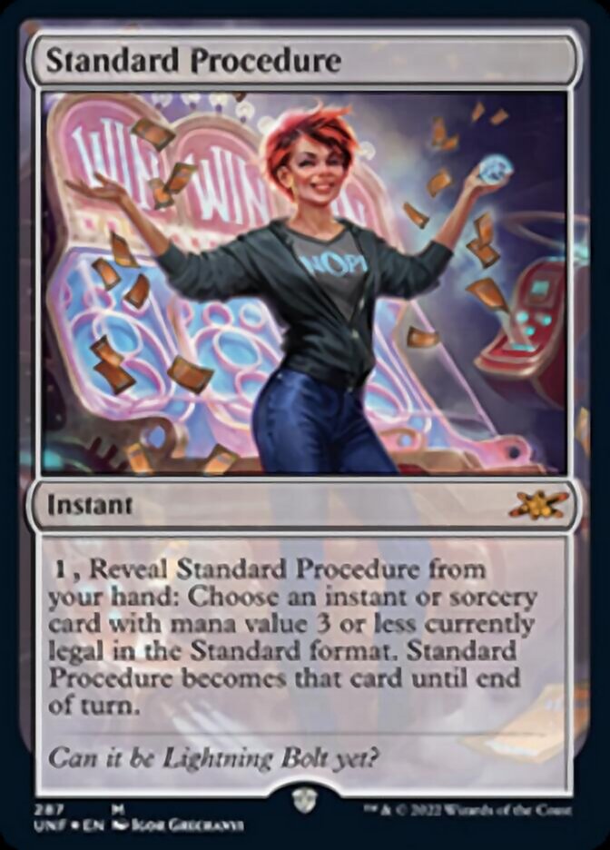 Standard Procedure (Galaxy Foil) [Unfinity] | Play N Trade Winnipeg