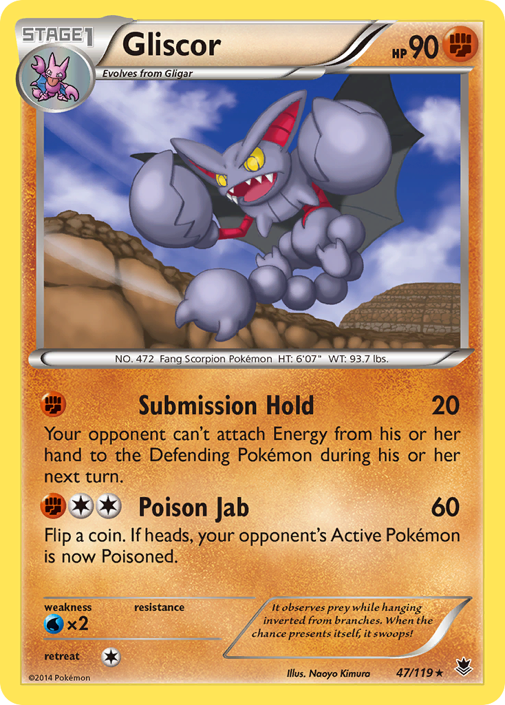 Gliscor (47/119) [XY: Phantom Forces] | Play N Trade Winnipeg