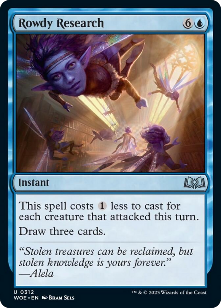 Rowdy Research [Wilds of Eldraine] | Play N Trade Winnipeg