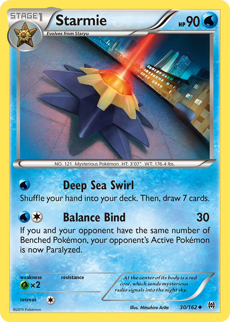 Starmie (30/162) [XY: BREAKthrough] | Play N Trade Winnipeg